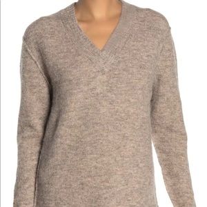 NWT Magaschoni XS Alpaca Blend Sweater V-neck